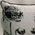 Peonies Cushion Black and White - Front Room Fabrics